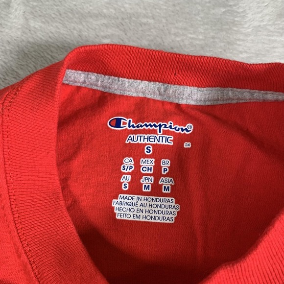 Disney Walt Disney World Marathon Shirt Mens Small Red runDisney 2015 Champion - Picture 8 of 11